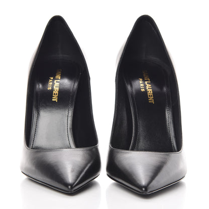 Saint Laurent Calfskin Zoe 105 Pumps 39 Black 2 of 8
