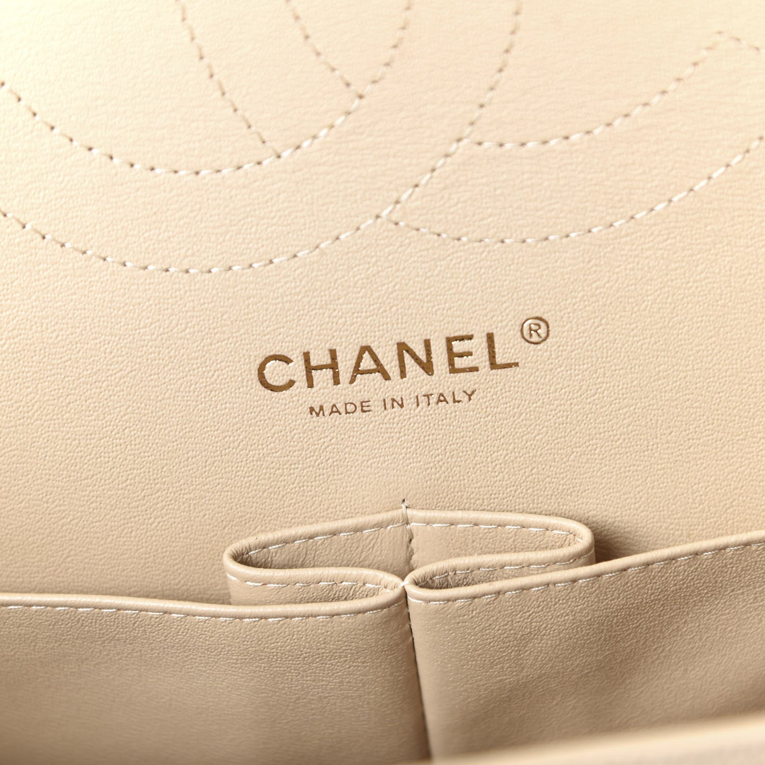 Chanel Caviar Quilted Jumbo Double Flap Beige Clair 8 of 12