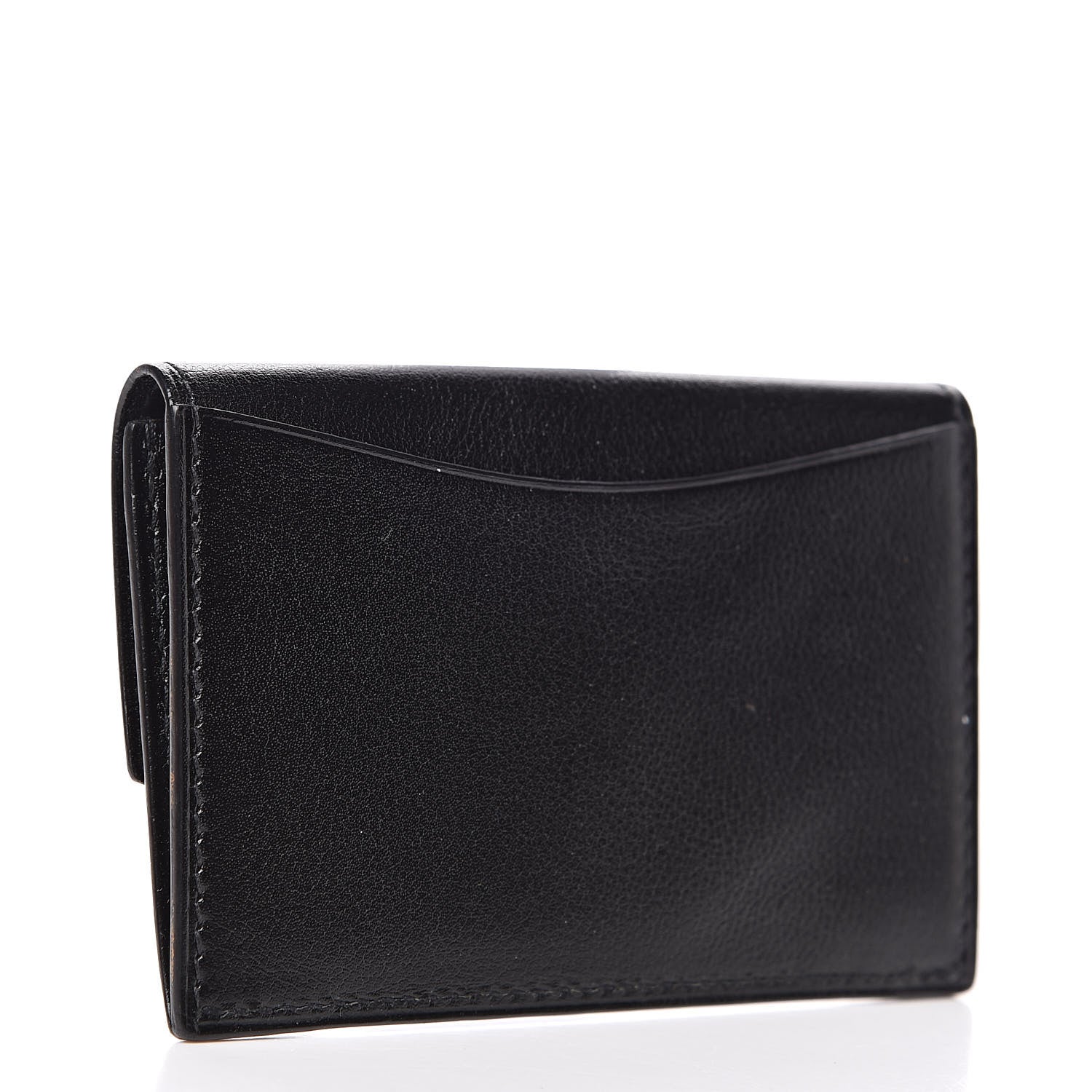 Hermes Box Envelope Card Holder Black 3 of 9