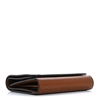 Mulberry Small Classic Grain Tri-fold Wallet Oak 4 of 12