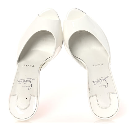 Christian Louboutin Patent Me Dolly 100 Sandals 40 White 2 of 13