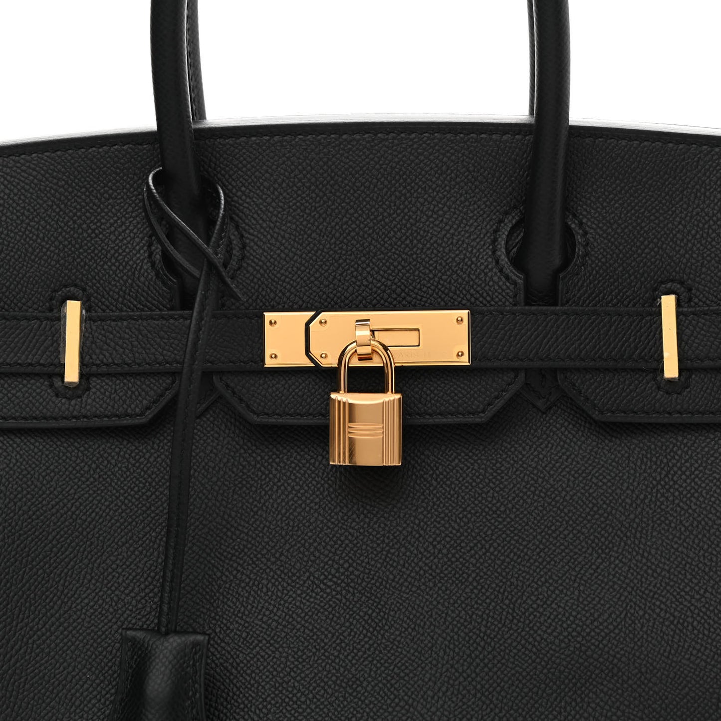 Epsom Birkin 30 Black