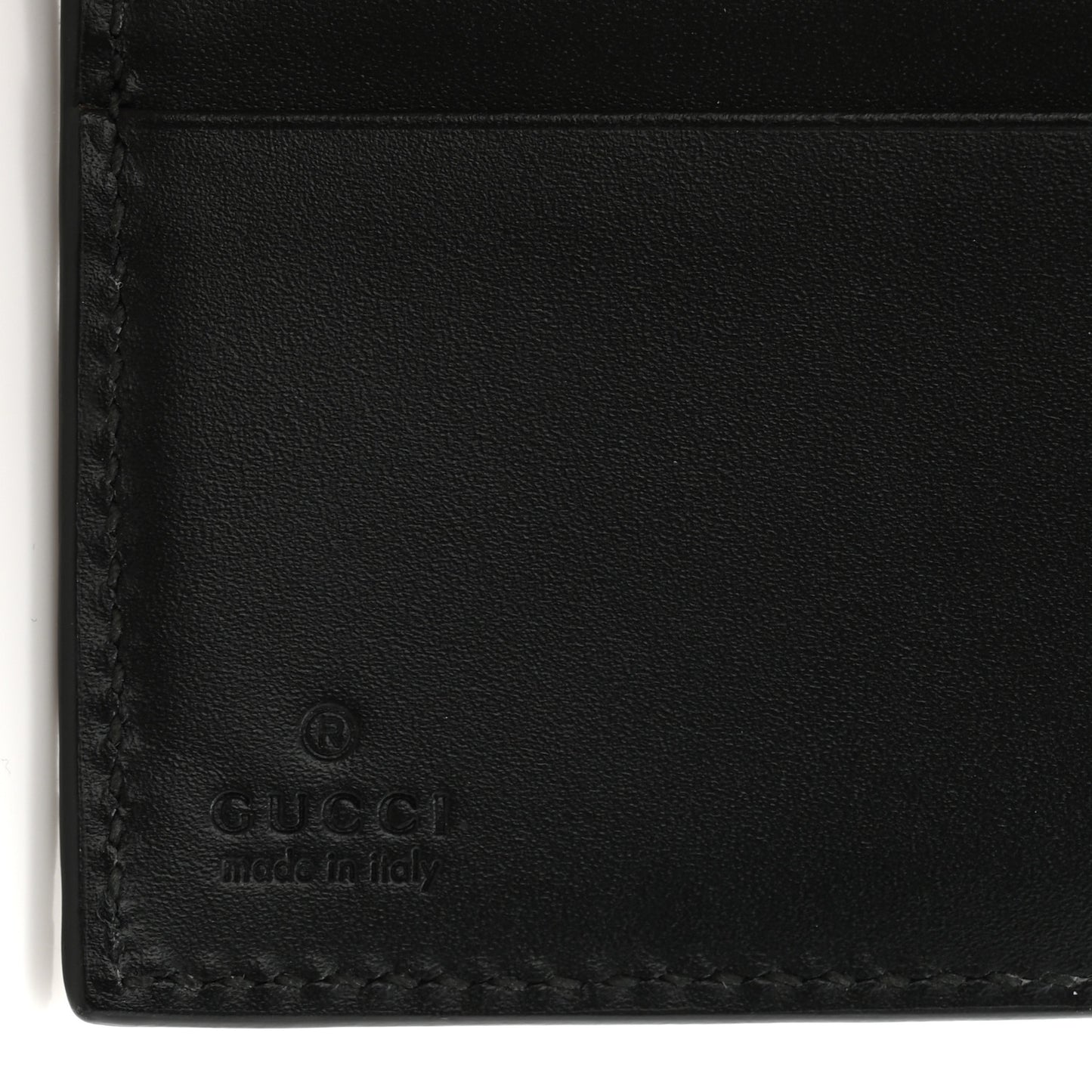Guccissima Interlocking G French Wallet Black
