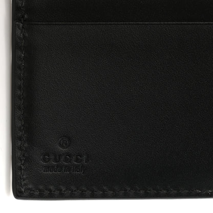 Gucci Guccissima Interlocking G French Wallet Black 6 of 8