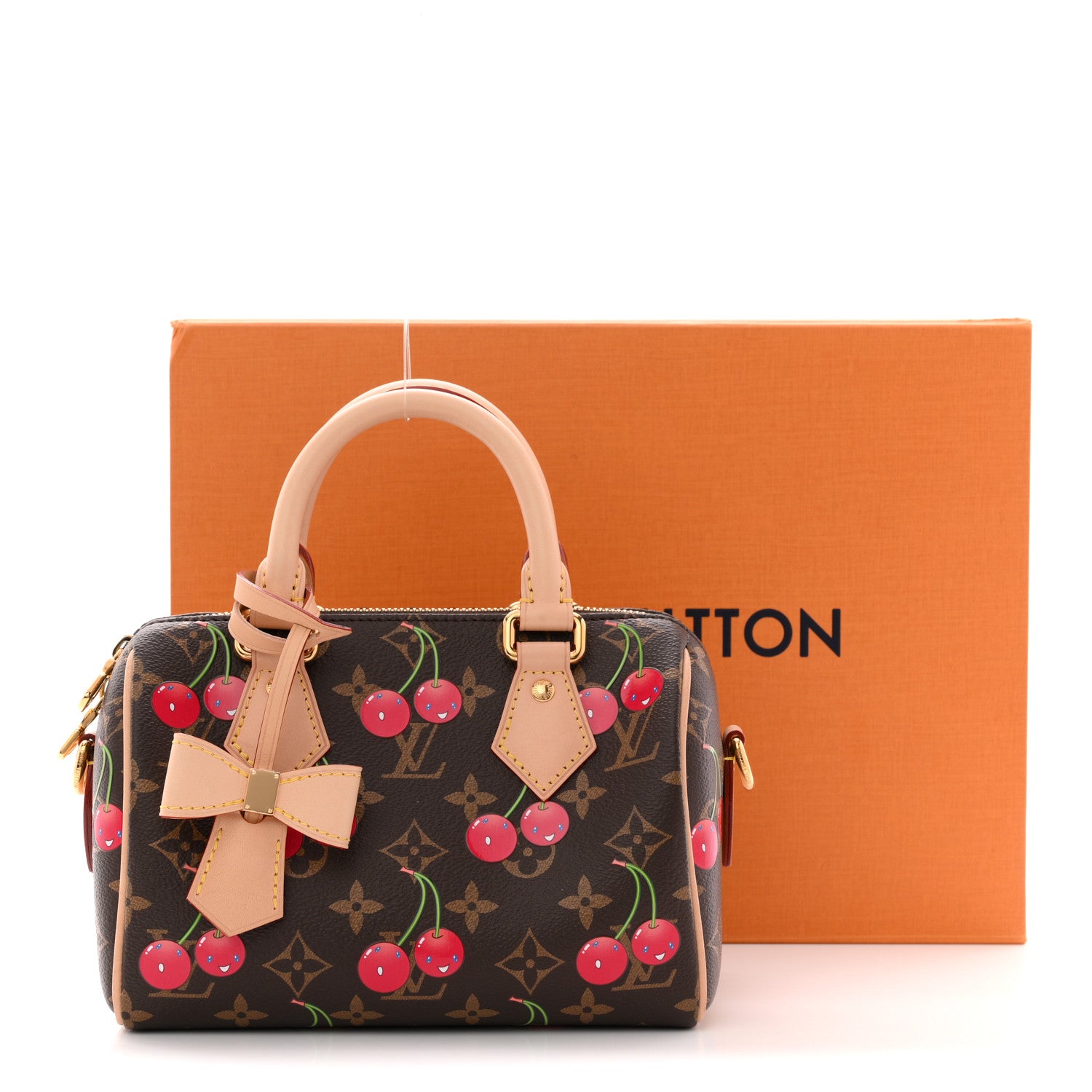 Louis Vuitton LV X TM Monogram Cerises Speedy Bandouliere 20 10 of 10