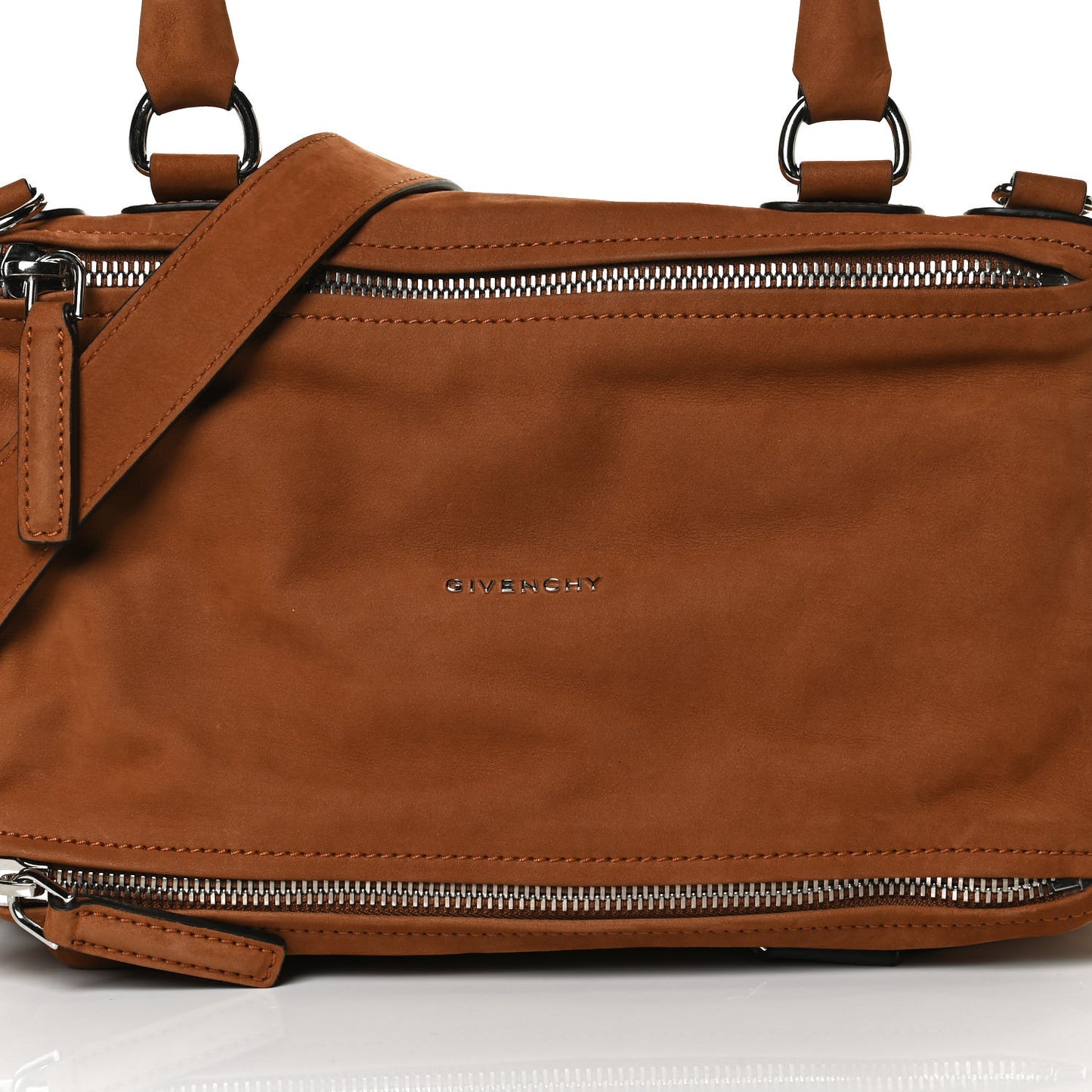 Suede Medium Pandora Chesnut