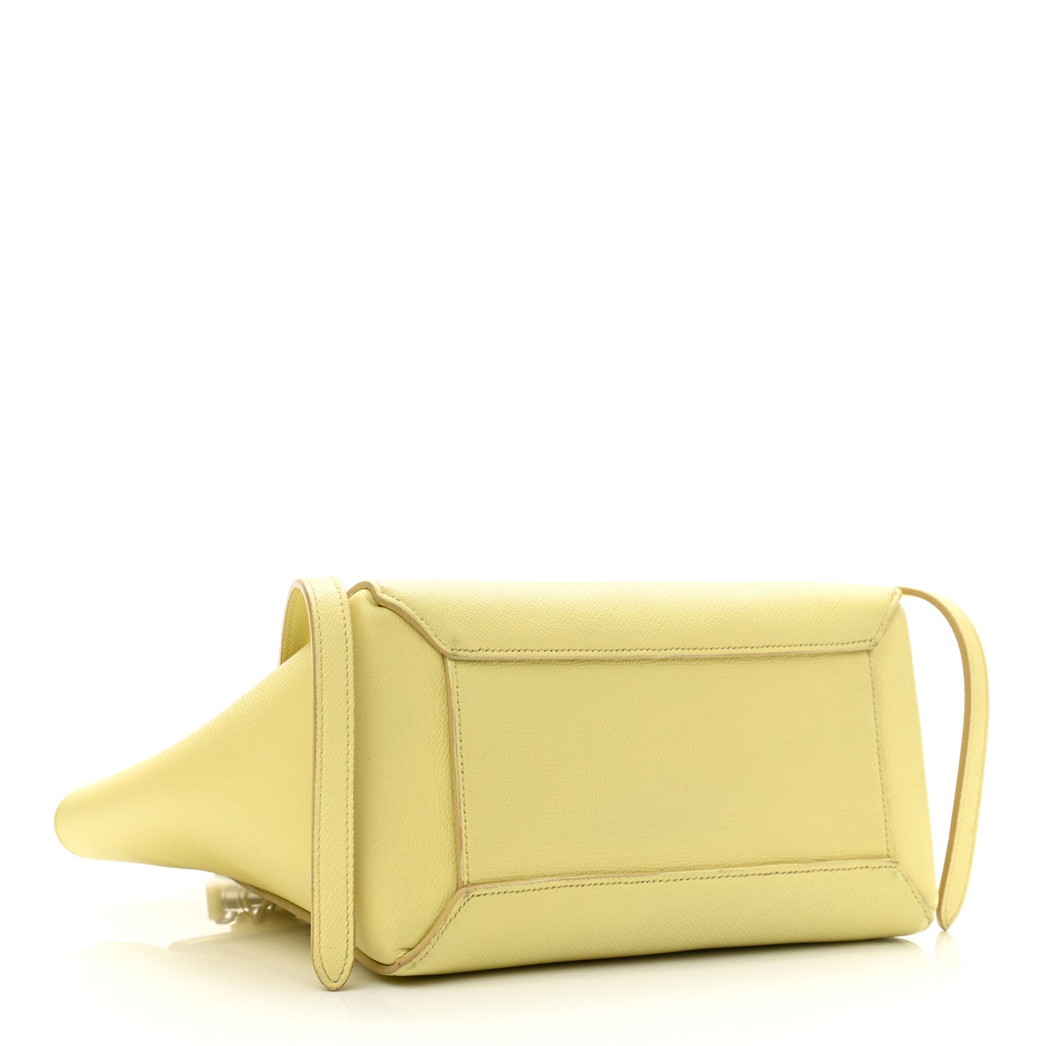 Celine Grained Calfskin Micro Belt Bag Bergamote 3 of 19