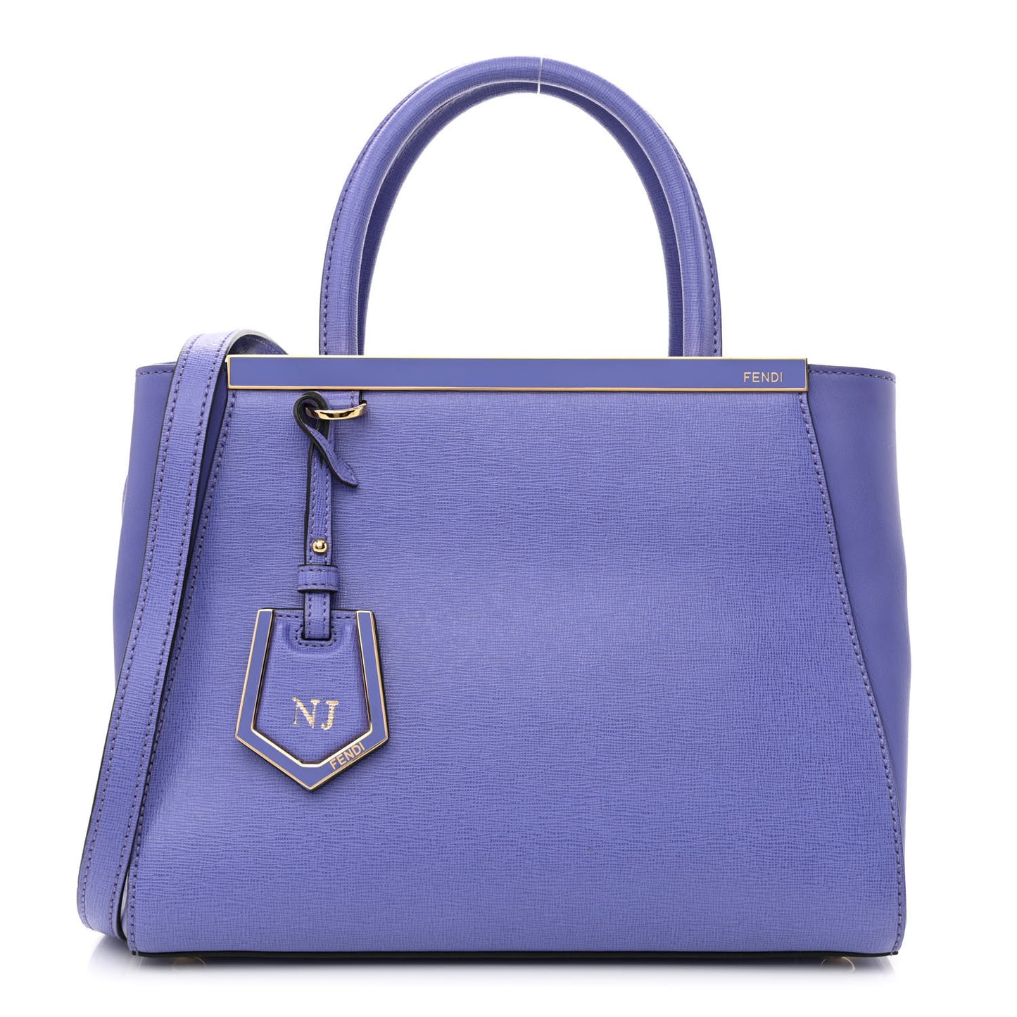 Vitello Elite Petite 2Jours Tote Viola Cassis