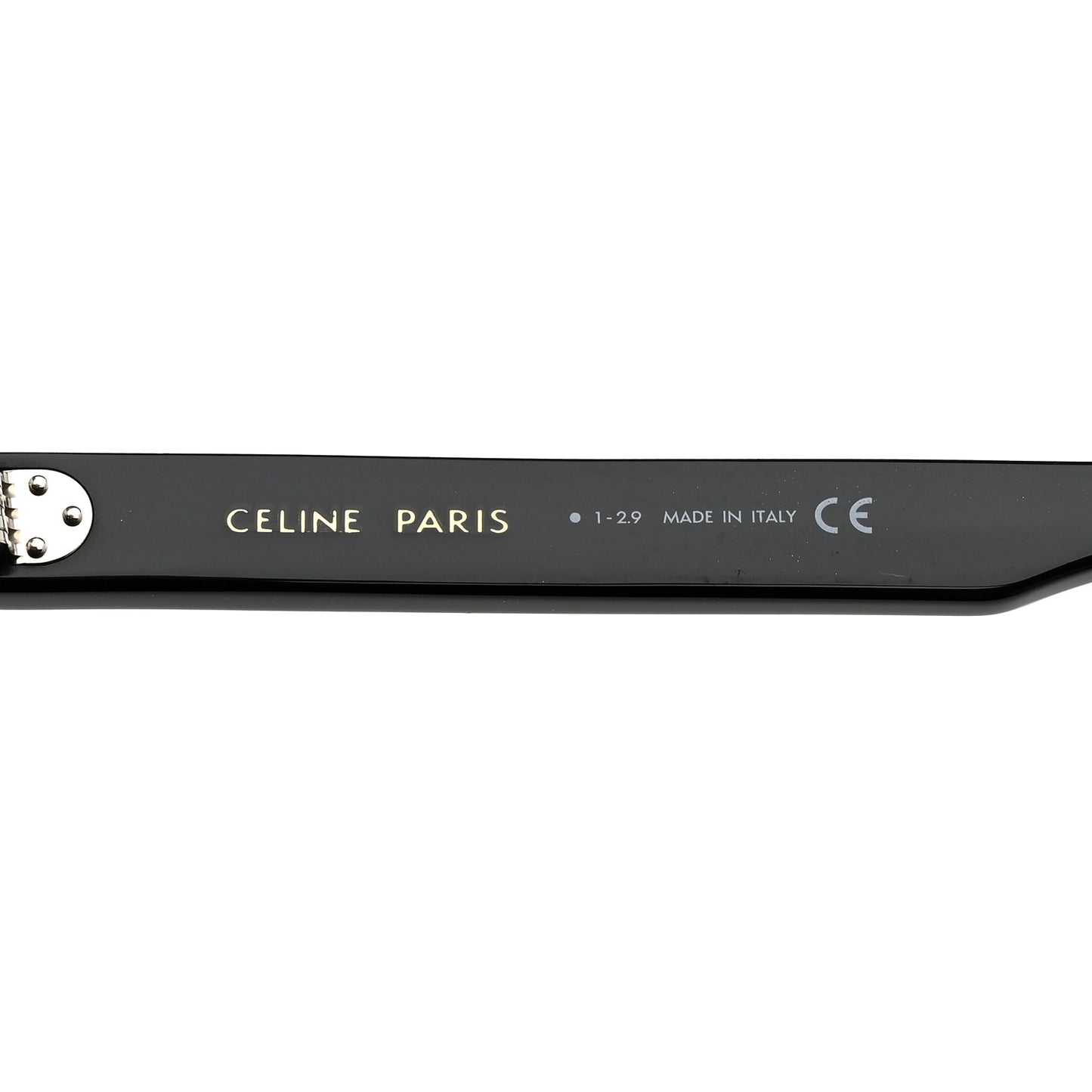 Acetate Polarized Square Sunglasses CL40090F Black
