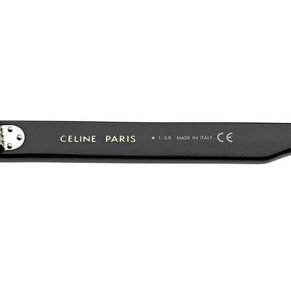 Celine Acetate Polarized Square Sunglasses CL40090F Black 6 of 7