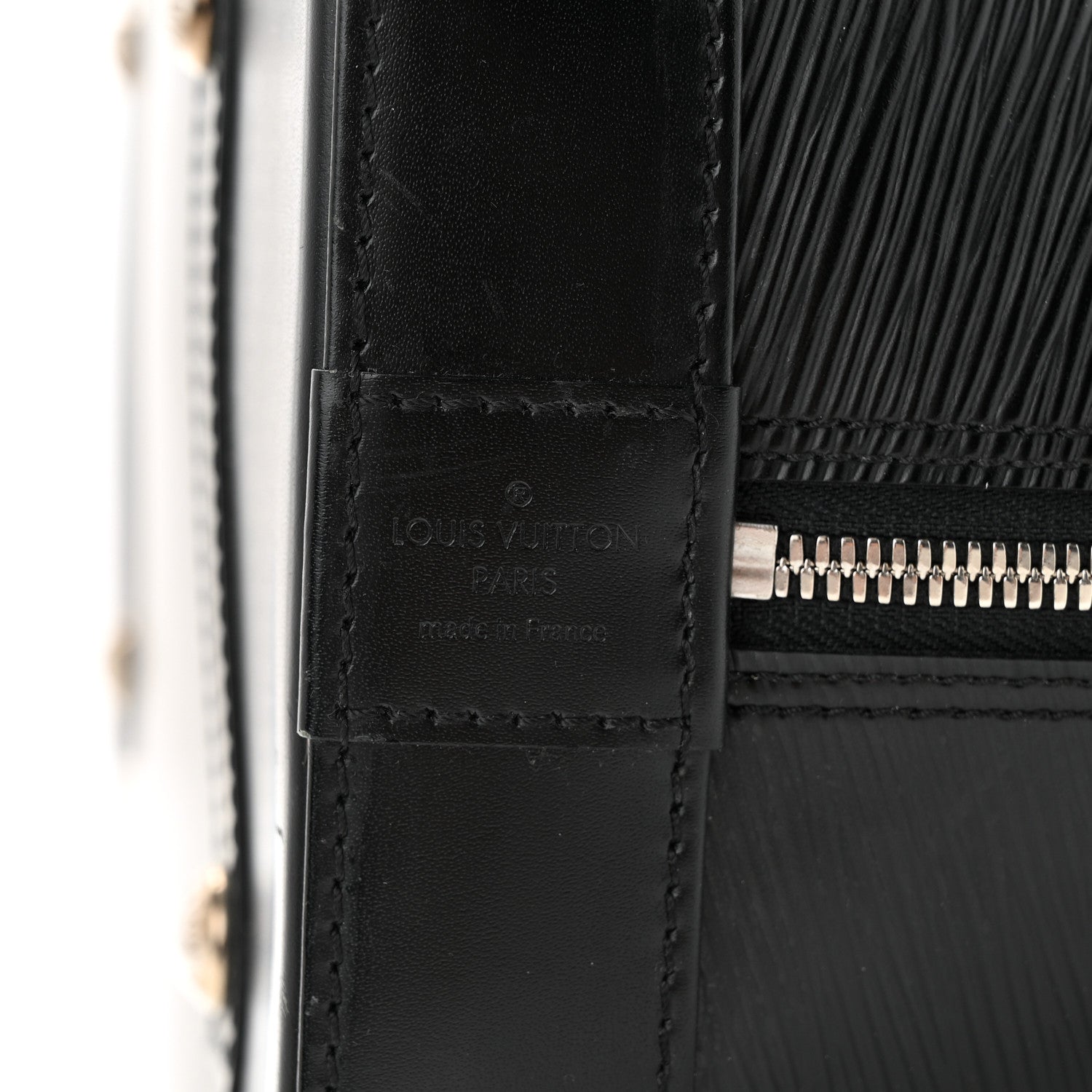 Louis Vuitton Epi Alma GM Black 6 of 10