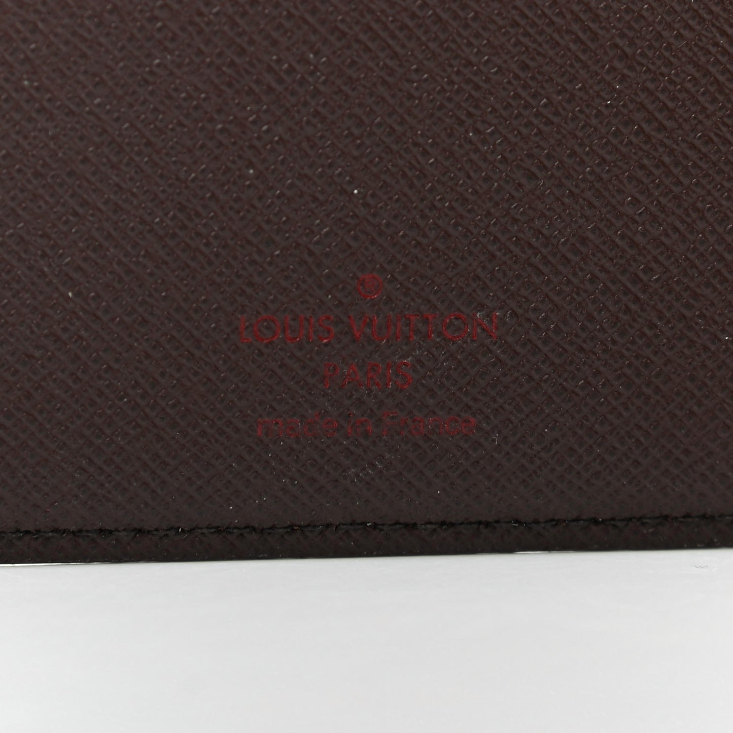 Damier Ebene Medium Ring Agenda Cover