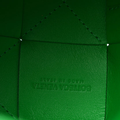 Bottega Veneta Nappa Maxi Intrecciato Mini Cassette Bucket Bag Parakeet 6 of 9