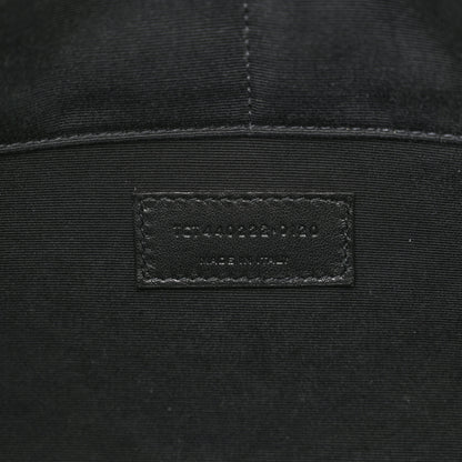 Saint Laurent Calfskin Matelasse Chevron Monogram Document Holder Black 7 of 15