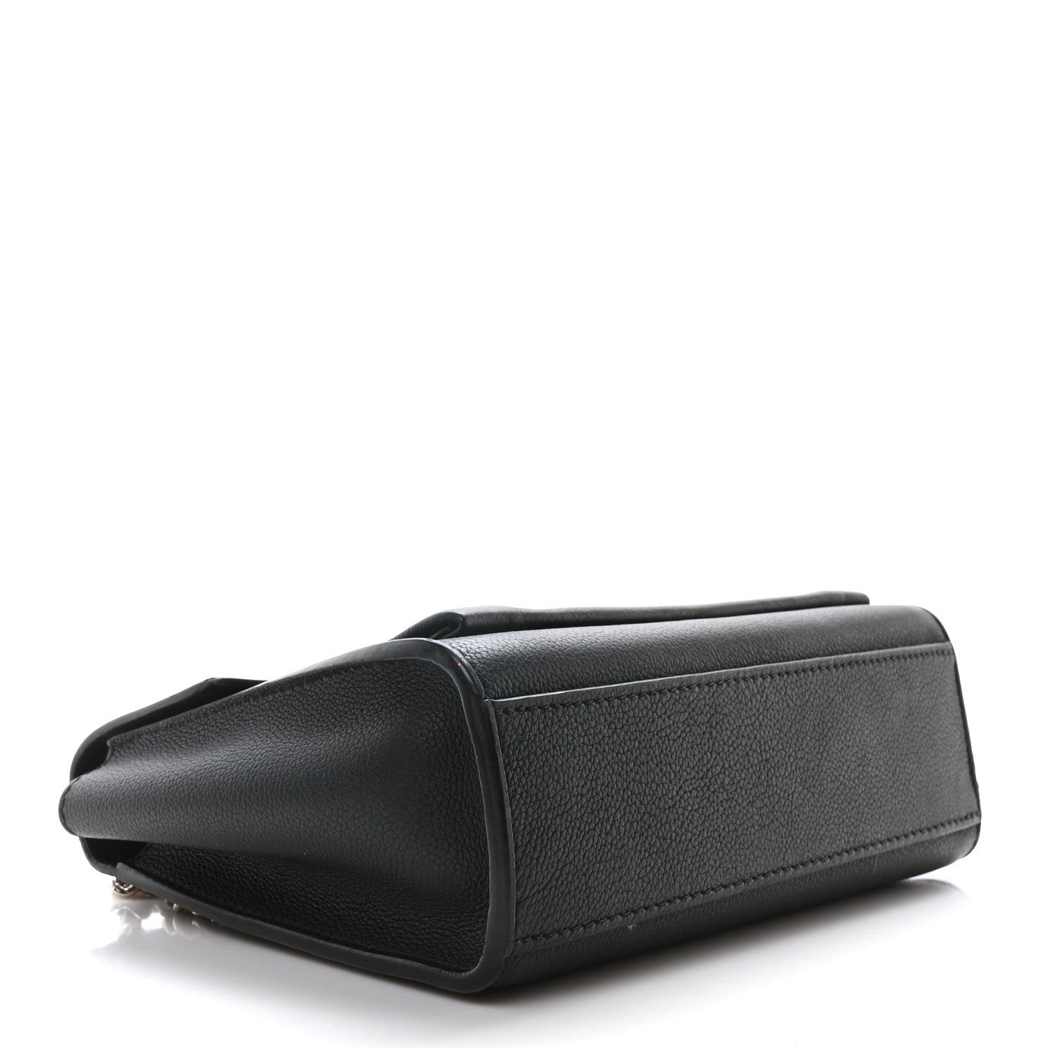 Louis Vuitton Soft Calfskin My Lockme Chain Bag BB Black 4 of 9