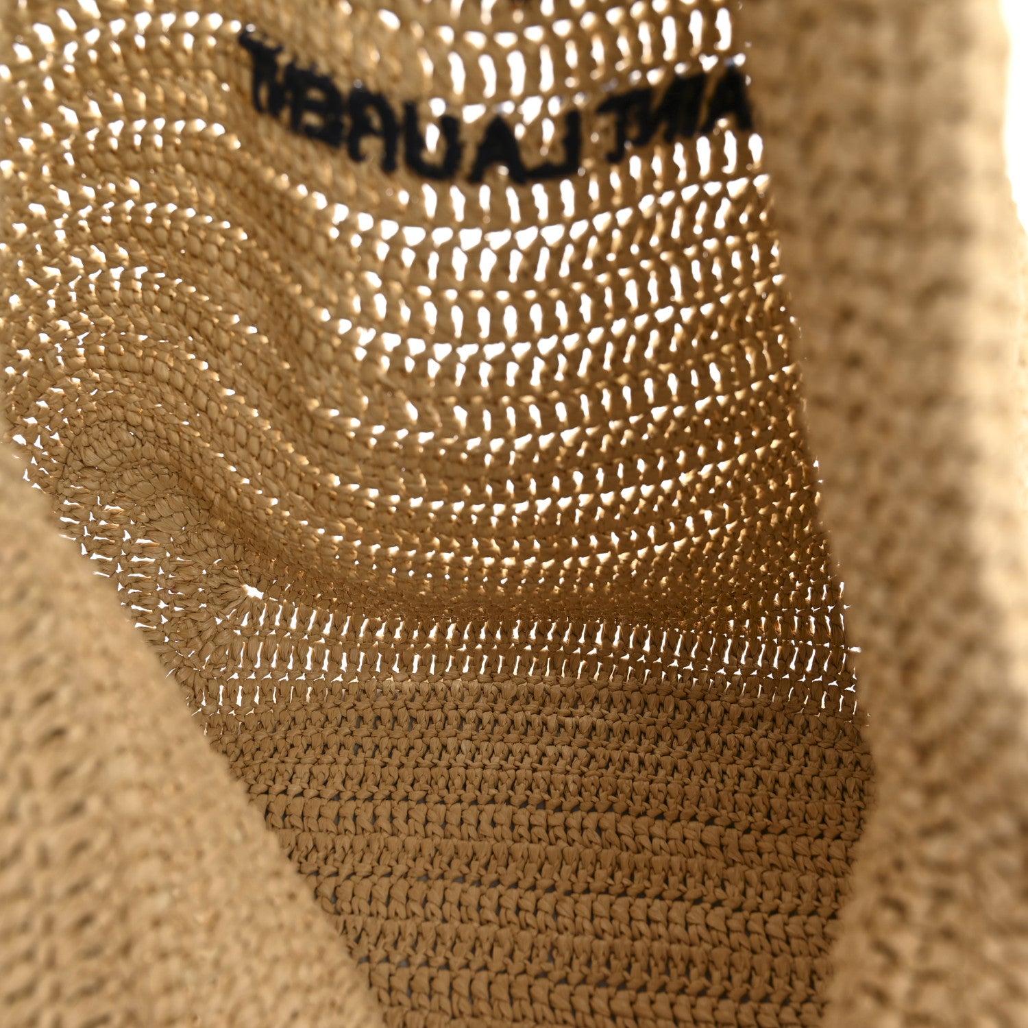 Saint Laurent Raffia Rive Gauche Tote Natural 5 of 12