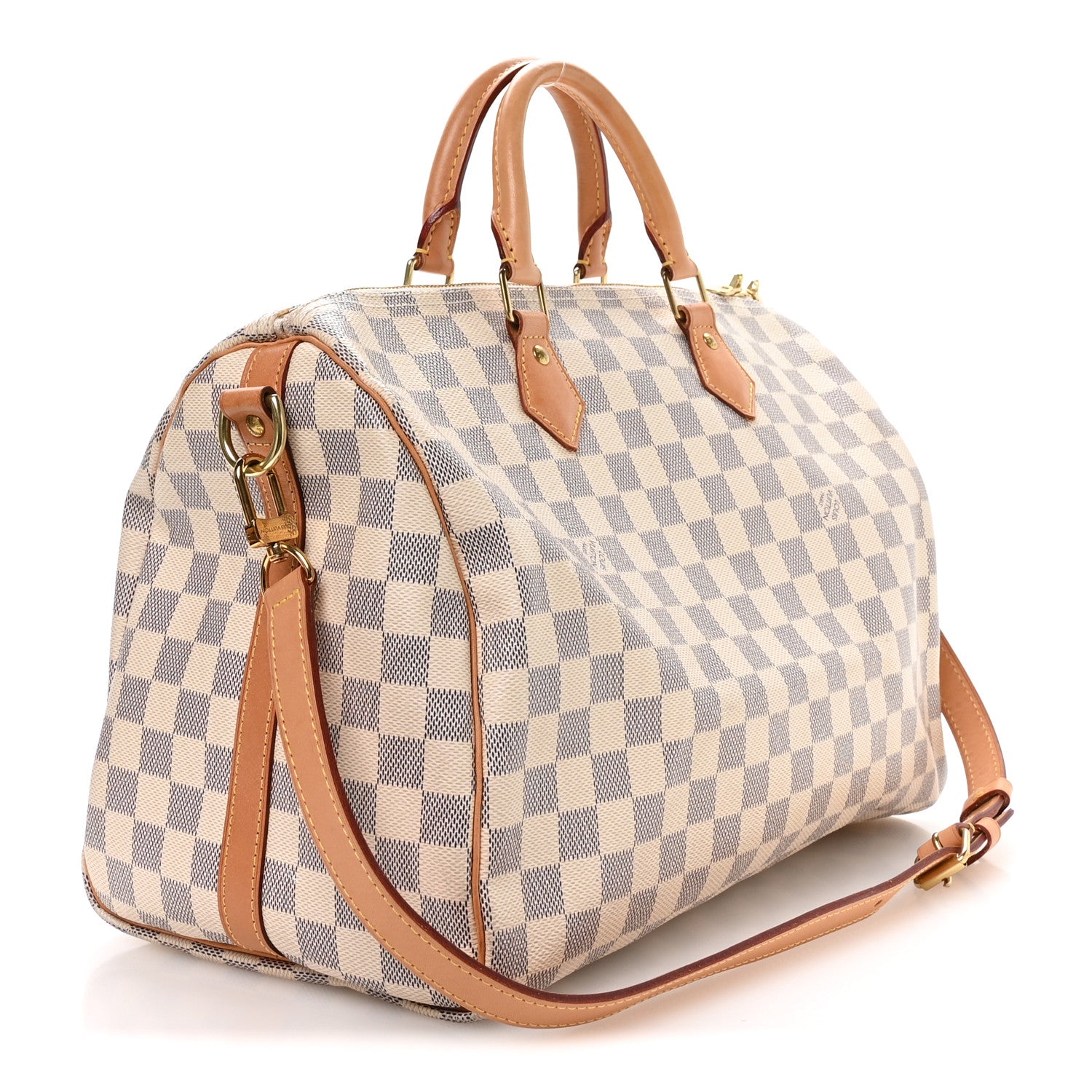 Louis Vuitton Damier Azur Speedy Bandouliere 35 3 of 10