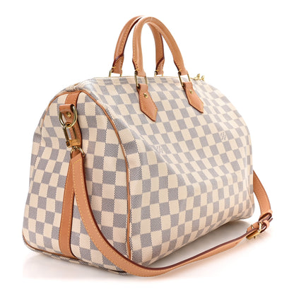 Louis Vuitton Damier Azur Speedy Bandouliere 35 3 of 10