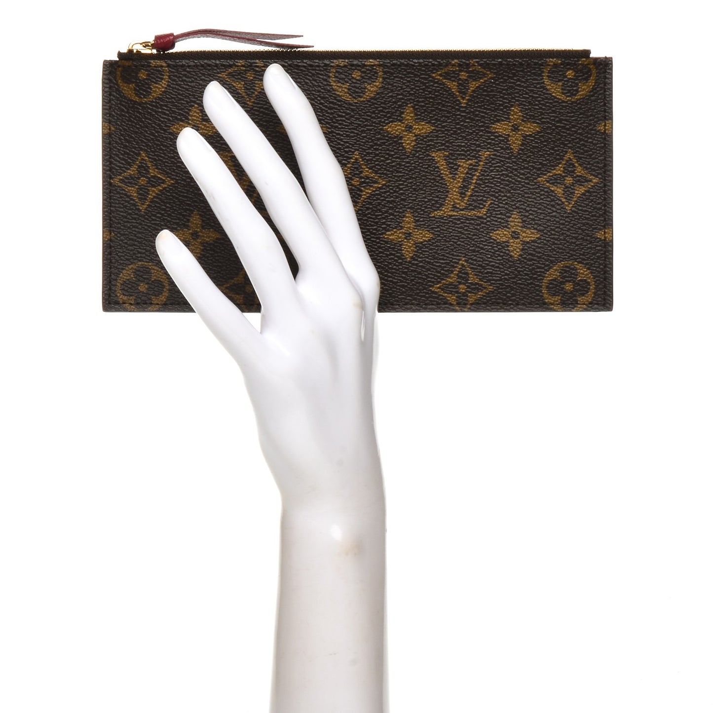 Monogram Felicie Chain Wallet Zippered Insert