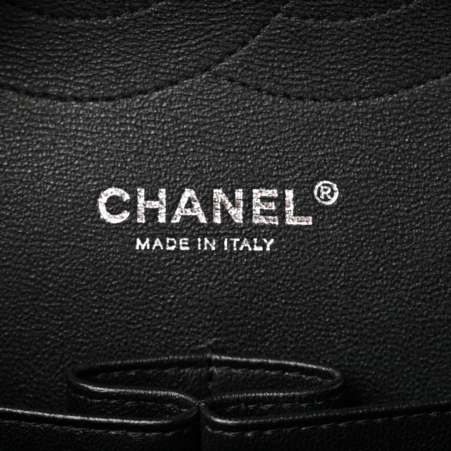 Chanel Crumpled Calfskin Quilted Jumbo Double Flap So Black 6 of 10