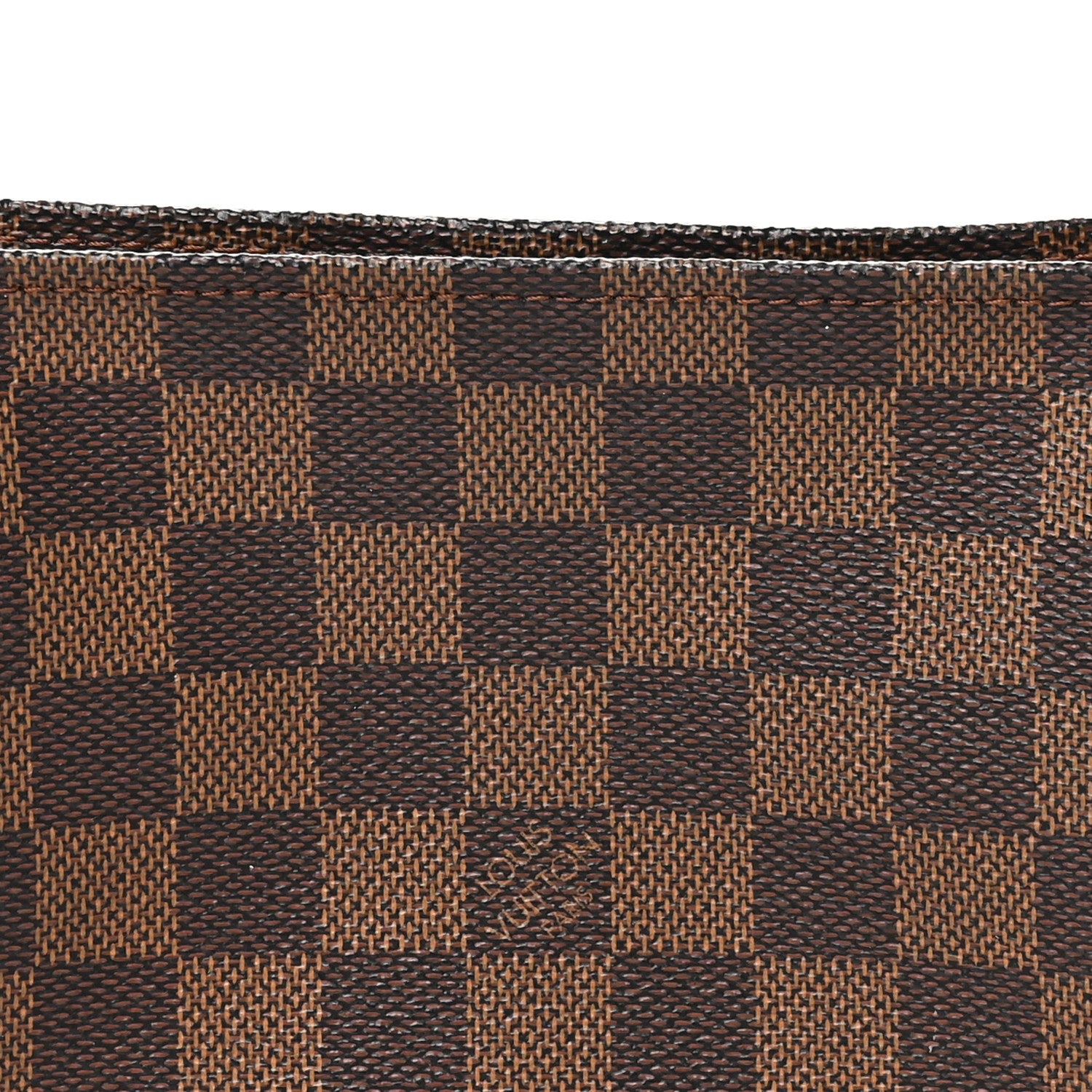 Louis Vuitton Damier Ebene Trousse Make Up Bag Pochette 7 of 9