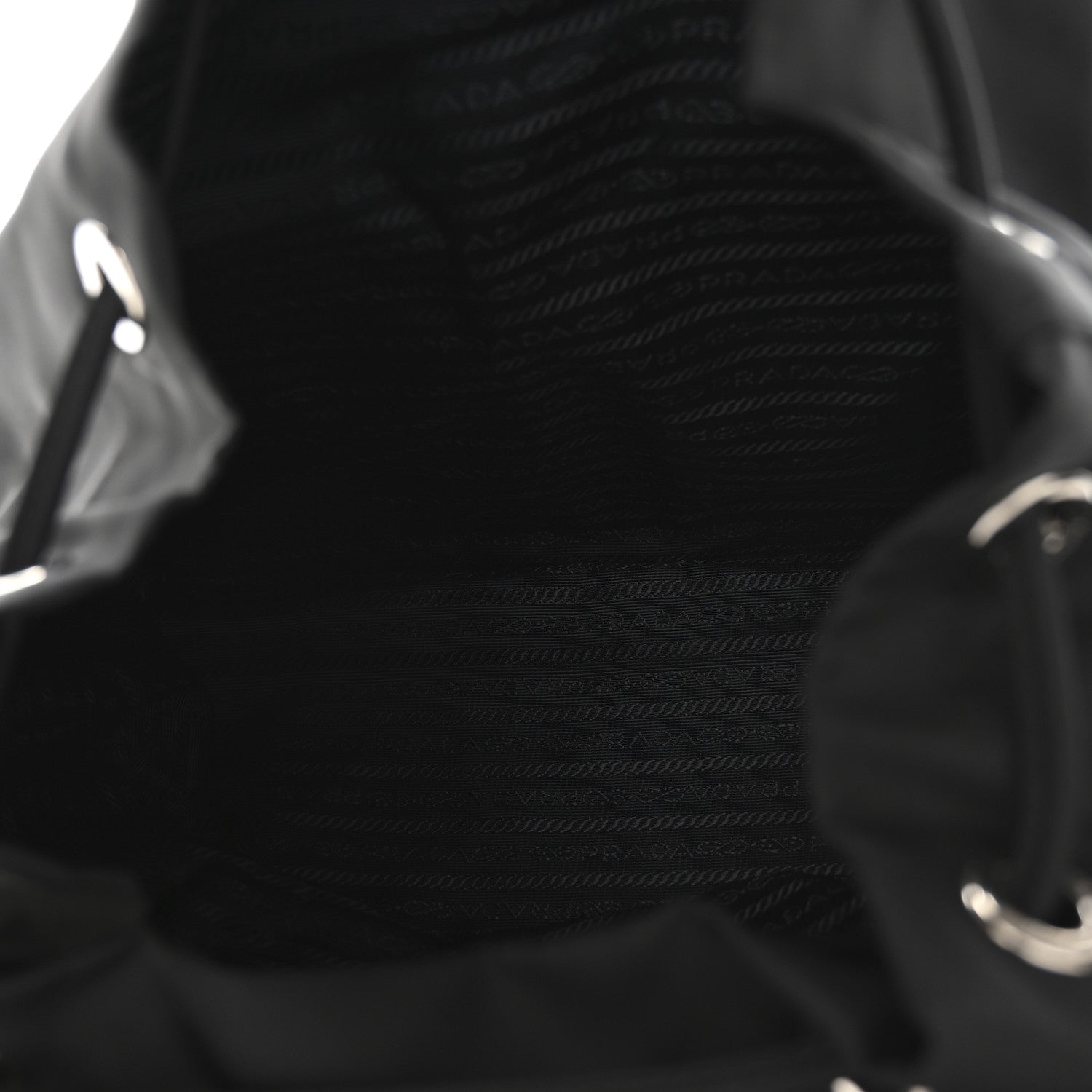 Prada Nylon Vela Medium Backpack Black 5 of 11