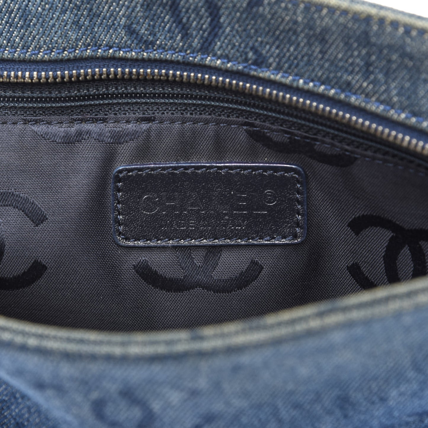 Denim CC Pouch Blue