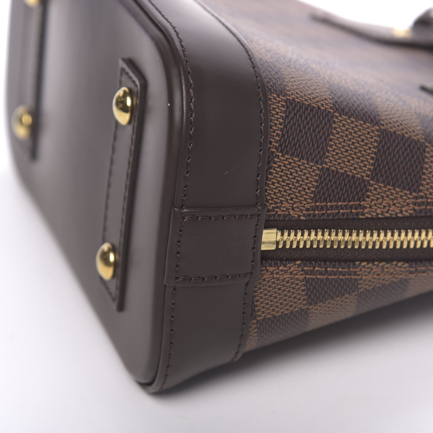 Louis Vuitton Damier Ebene Alma BB 6 of 9
