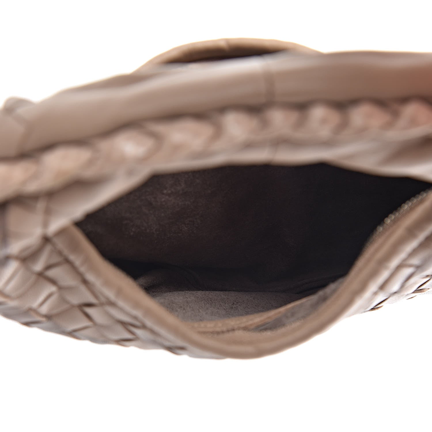 Bottega Veneta Nappa Snakeskin Intrecciato Mini Veneta Tiger Print Hobo Maple 5 of 9