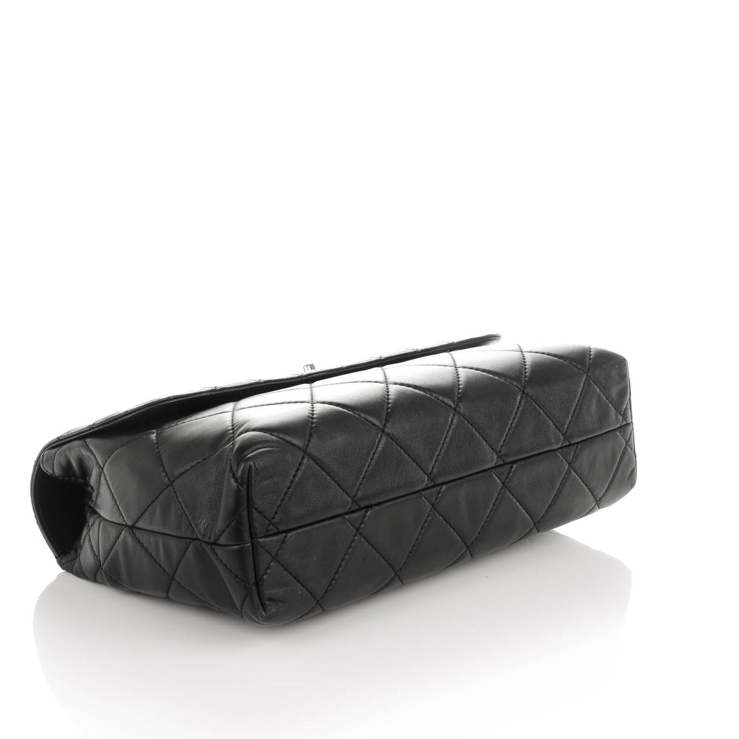 Calfskin Quilted In The Business Flap Bag Black
