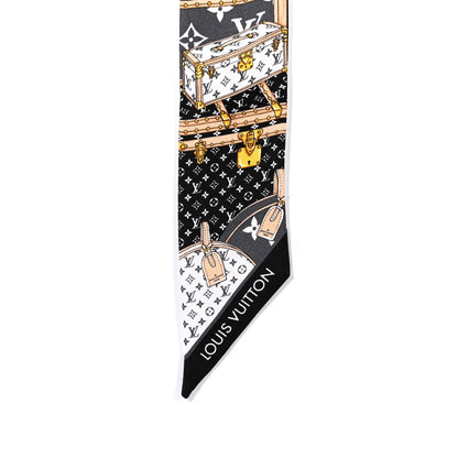 Louis Vuitton Silk Monogram Let's Go BB Bandeau Black 3 of 4
