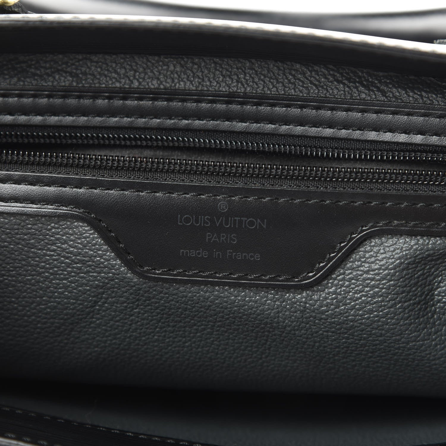 Louis Vuitton Epi Sac Plat GM Black 6 of 11