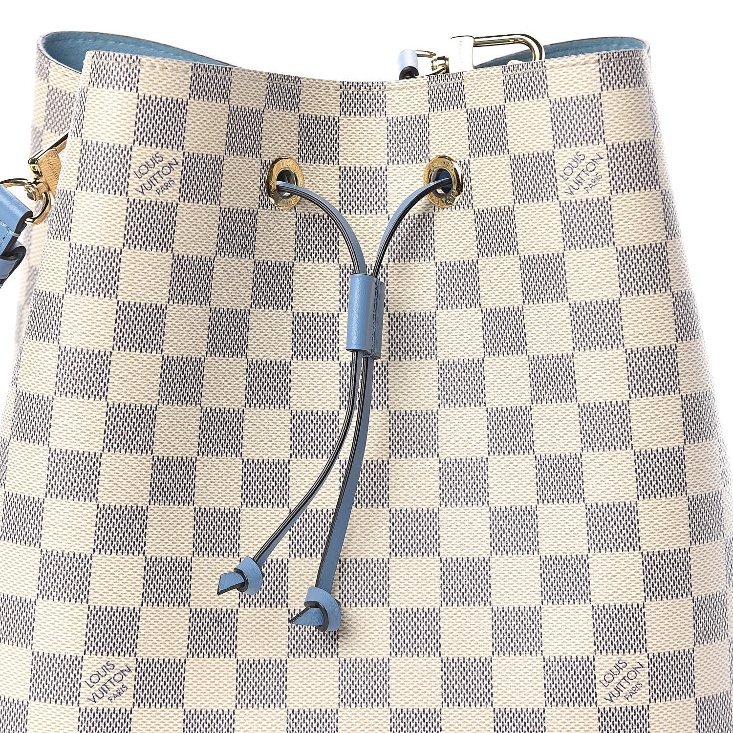 Louis Vuitton Damier Azur Neonoe MM Bleuet 7 of 10