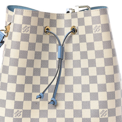 Louis Vuitton Damier Azur Neonoe MM Bleuet 7 of 10