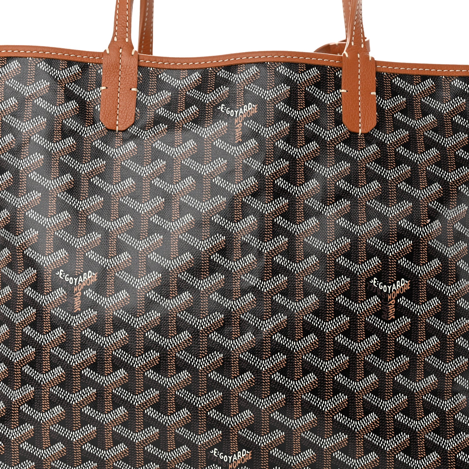 Goyard Goyardine Saint Louis PM Black Gold 9 of 11