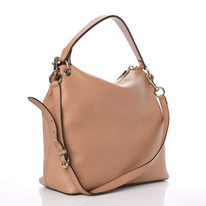 Gucci Pebbled Calfskin Large Soho Hobo Camelia 3 of 7