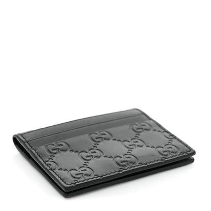 Gucci Guccissima Card Holder Black 4 of 8