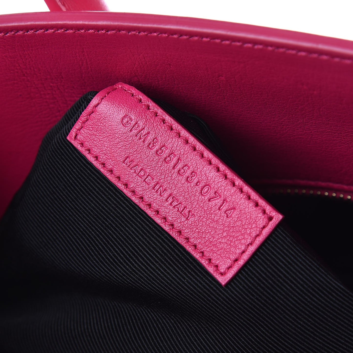 Calfskin Small Sac De Jour Bubblegum