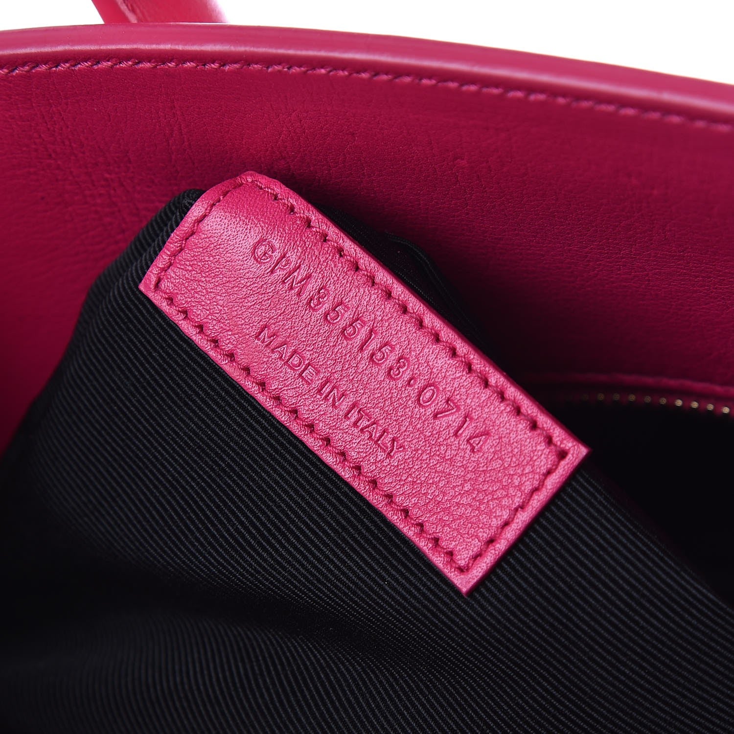 Saint Laurent Calfskin Small Sac De Jour Bubblegum 7 of 8
