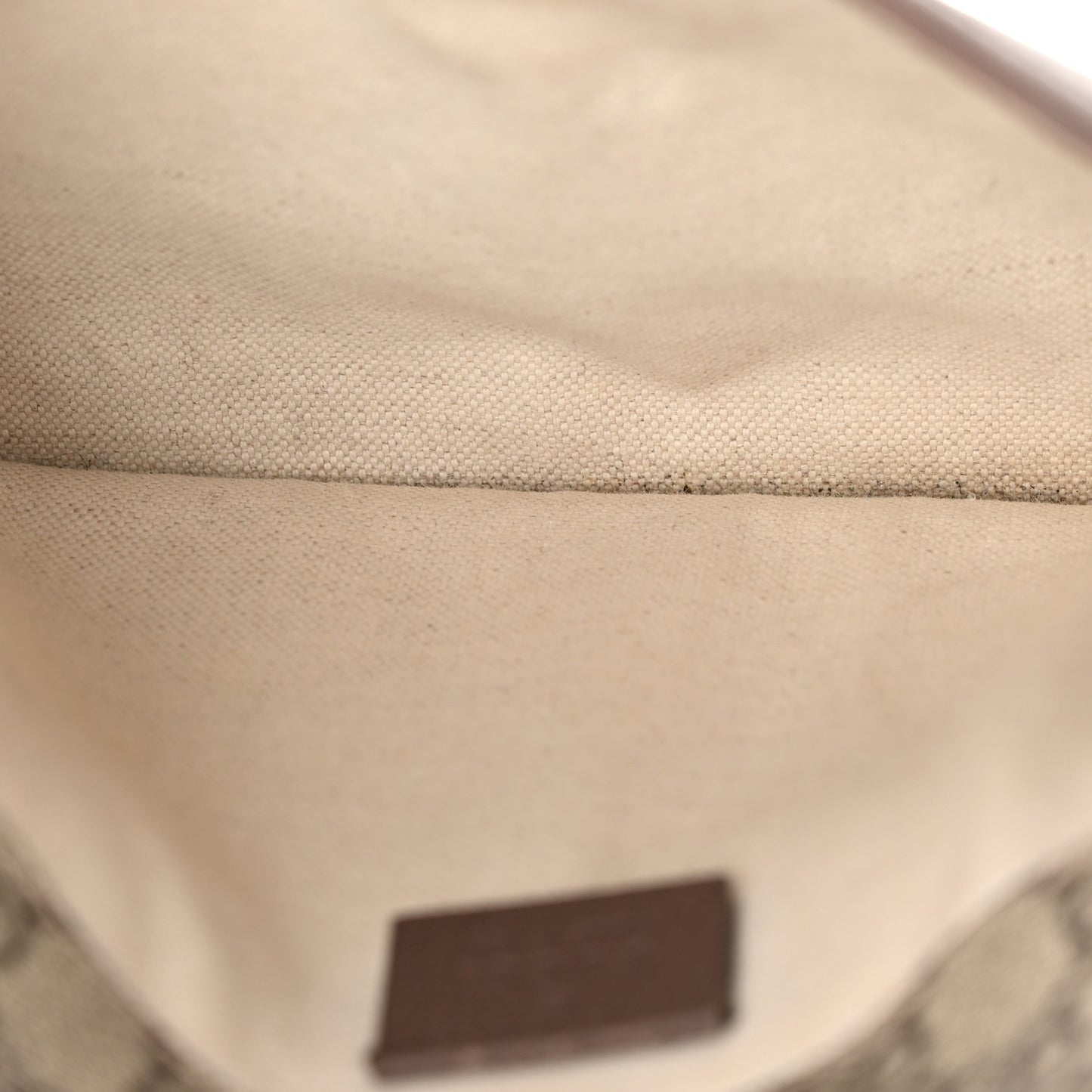 GG Supreme Monogram Neo Vintage Web Belt Bag Brown