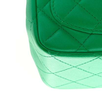 Chanel Lambskin Quilted Mini Square Flap Green 16 of 16