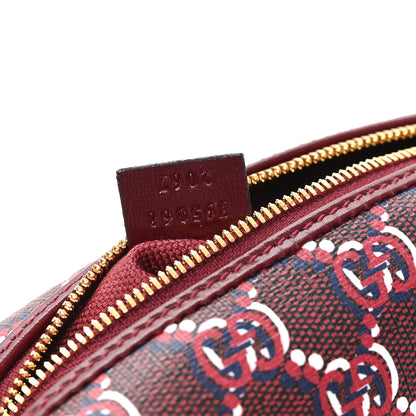 Gucci GG Supreme Shadow Toiletry Pouch Rosso Ancora Red 7 of 7