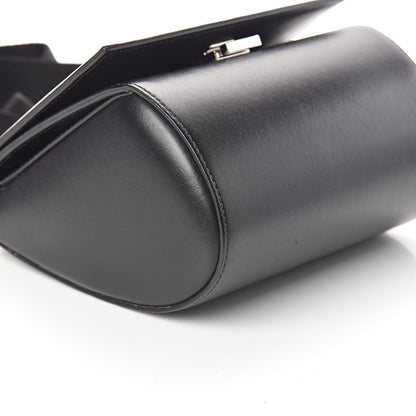 Givenchy Calfskin Mini Pandora Box Logo Strap Crossbody Bag Black 9 of 10