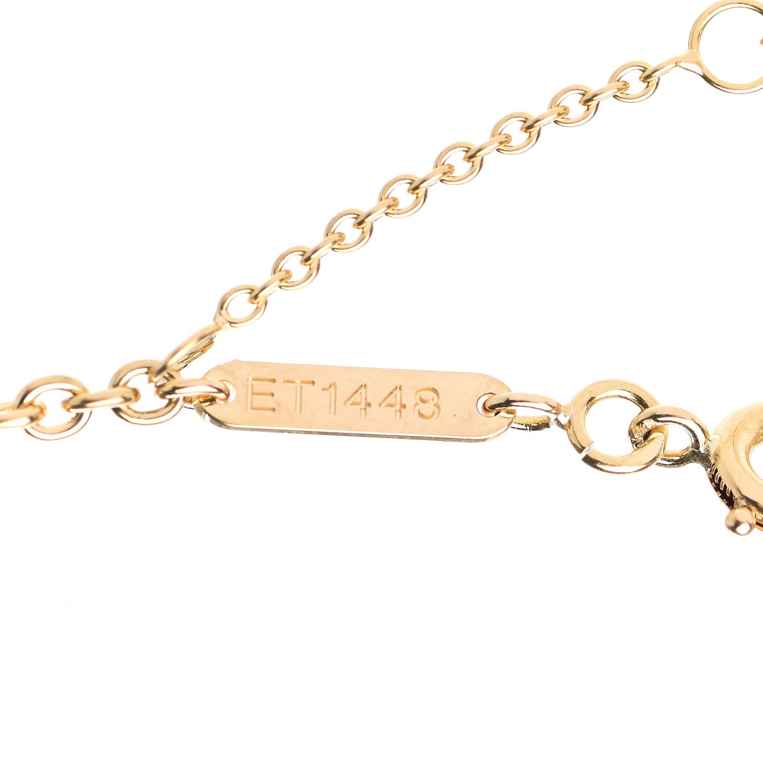 Cartier 18K Yellow Gold Forsa Link Chain Necklace 5 of 5