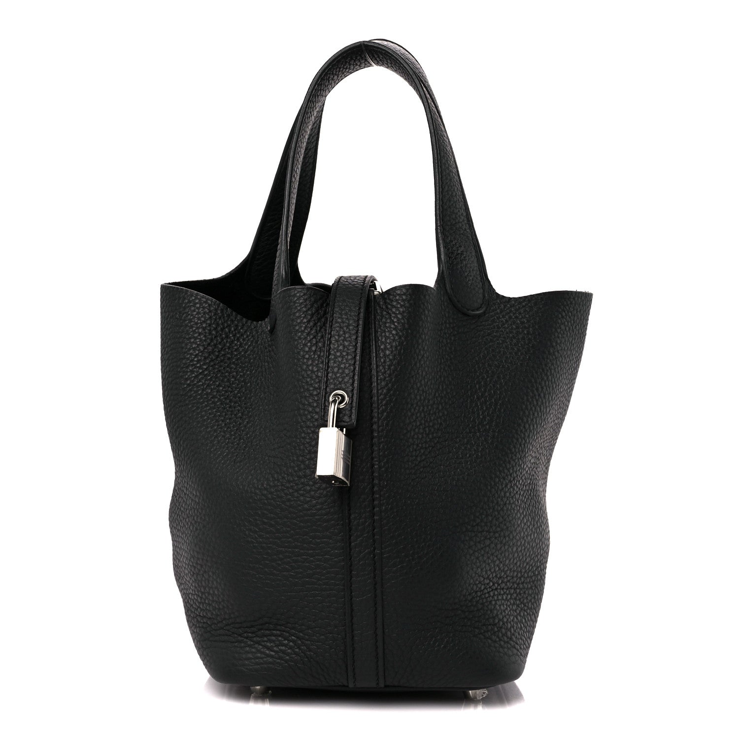 Hermes Taurillon Clemence Picotin Lock 18 PM Black 1 of 10