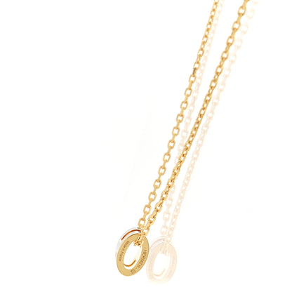 Hermes Lacquered Gold Mini Pop H Pendant Necklace Black 6 of 7