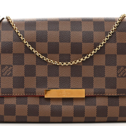 Louis Vuitton Damier Ebene Favorite MM 7 of 10