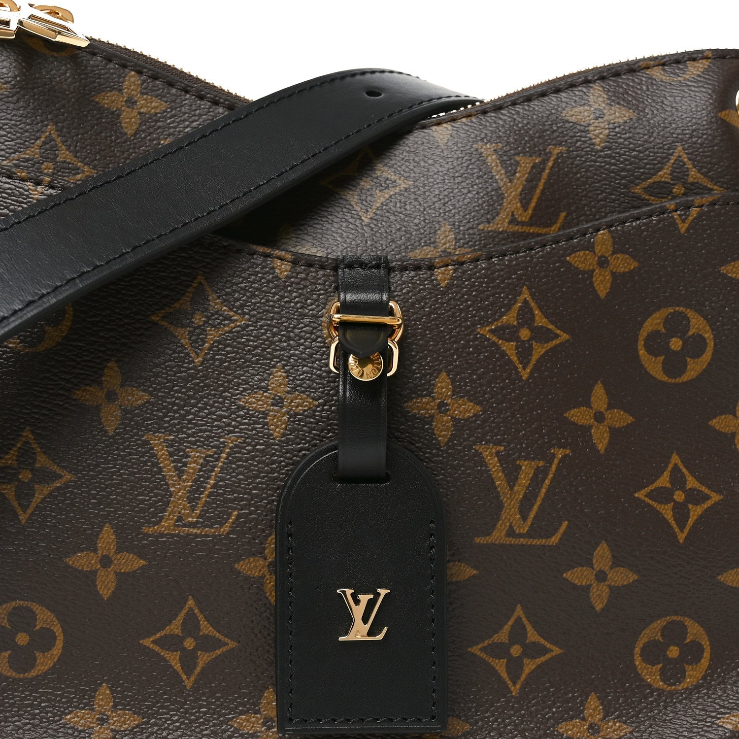 Louis Vuitton Monogram Odeon PM Black 6 of 8