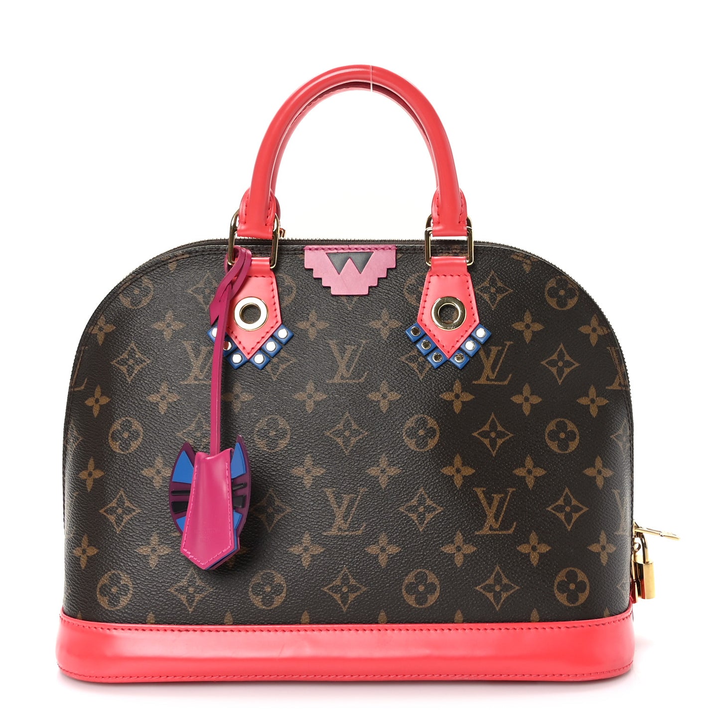 Monogram Totem Alma PM Flamingo