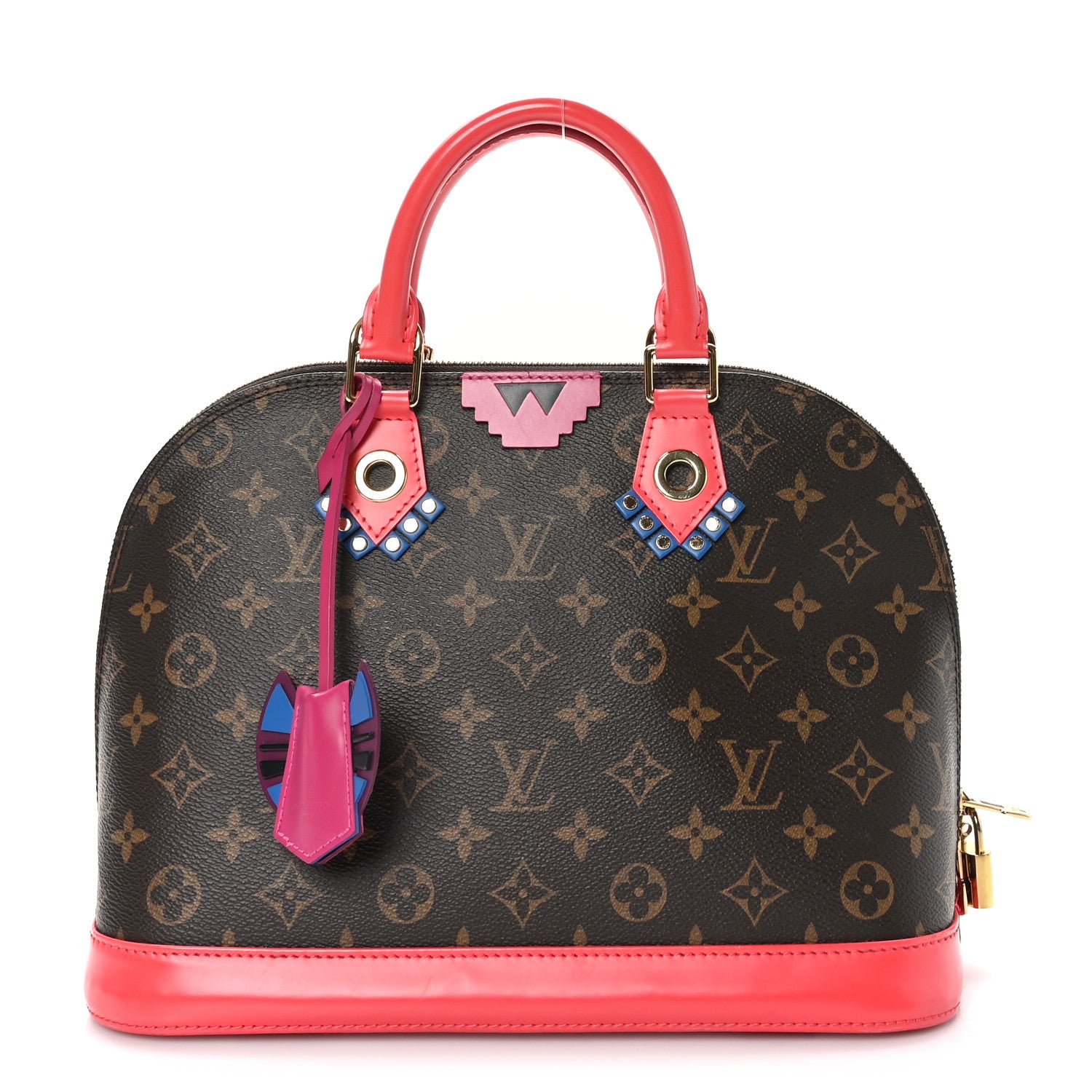 Louis Vuitton Monogram Totem Alma PM Flamingo 2 of 12